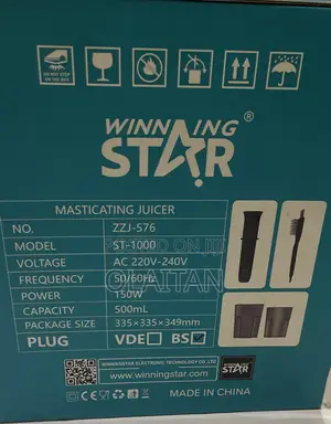 Sabon Winning Star Masticating Juicer