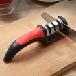 Manual Kitchen Knife Sharpener - 3-Stage - 2