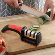 Manual Kitchen Knife Sharpener - 3-Stage - 3