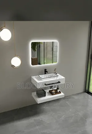 Floating Bathroom Vanity da Madubi mai Haske