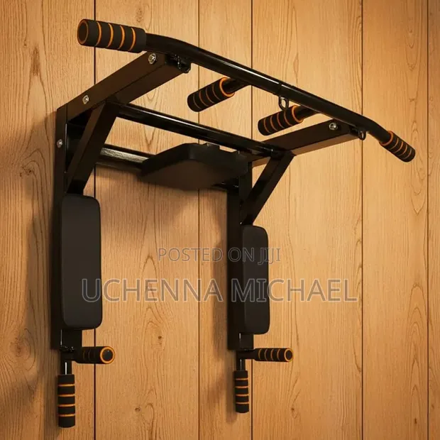 Heavy Duty Wall Mount Pull Up Bar - 1
