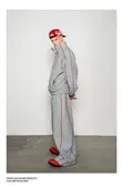 Grey Oversized Tracksuit Set - 2