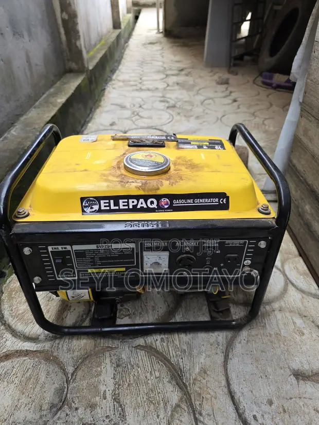 Elepaq 1.5KVA Generator - Used - 1