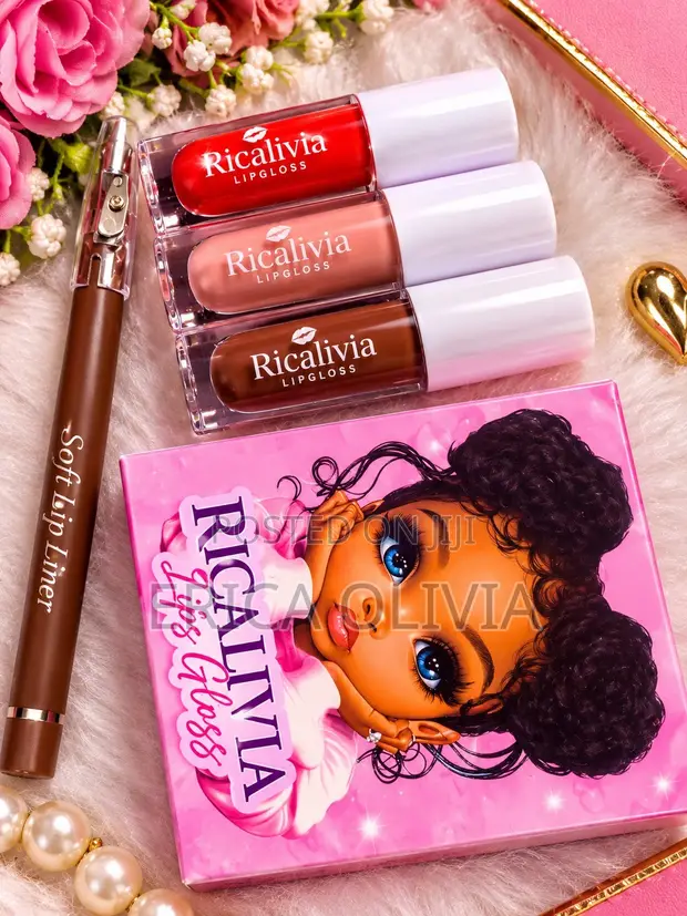 Kiss Beauty Ricalivia Lip Gloss - 1