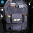 Car Back Seat Organizer - Grey Felt - 2