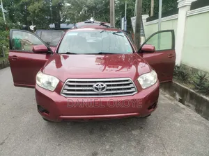 Toyota Highlander 2008 Burgundy 4x4 SUV