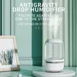 Anti Gravity Water Drop Humidifier - Pink - 1