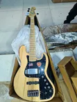 Fender Squier Standard Bass Guitar Mai Igiyoyi 5 Mai Aiki - 1