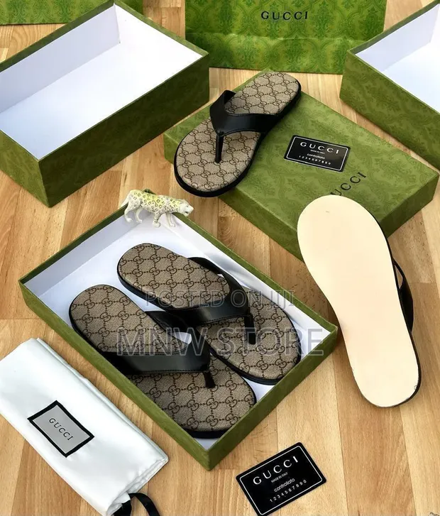 Gucci Slippers - Brand New - 1