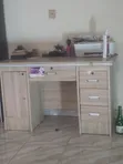 Office Table - Rectangular, Engineered Wood/MDF - 1