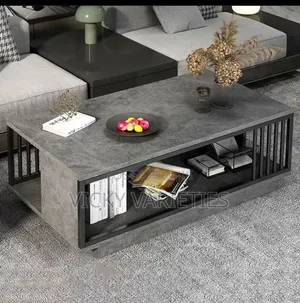 Luxury Faux Marble Center Table