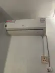 LG Split System Air Conditioner 1HP Used - 3