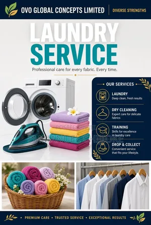 Professional Dry Cleaning & Laundry Services
