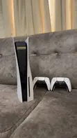 Used PS5 Disc Edition with 2 Controllers - 1