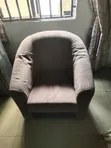 Home Interiors Cushion Chair - Brown - 2