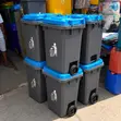 120L Mobile Wastebin Dustbin with Wheels - 2