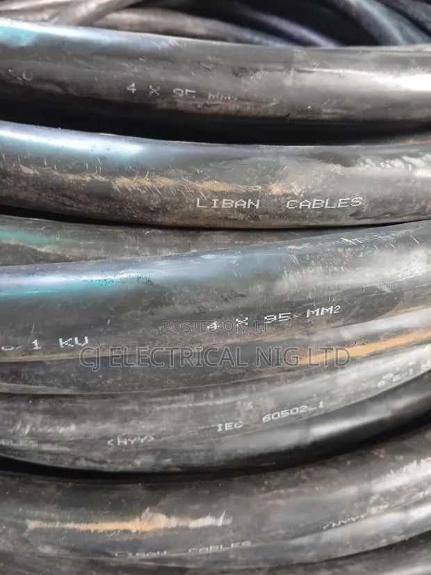 95mm 4-Core Non-Armoured PVC Cable - 1