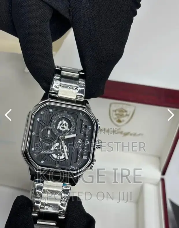 Poedagar Ultra-thin Chronograph Quartz Agogo - 1