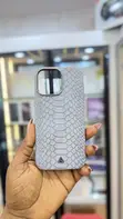 Kajsa Snake Pattern Kariyar Wayar Hannu Mai Goyon MagSafe - 4