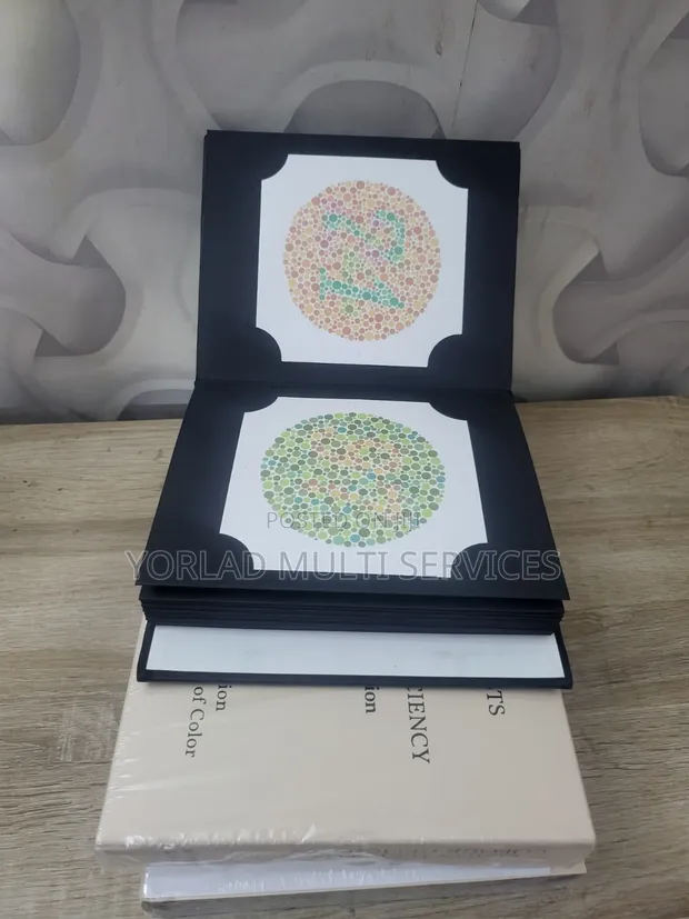 Ishihara Color Vision Test - 38 Plates - 1