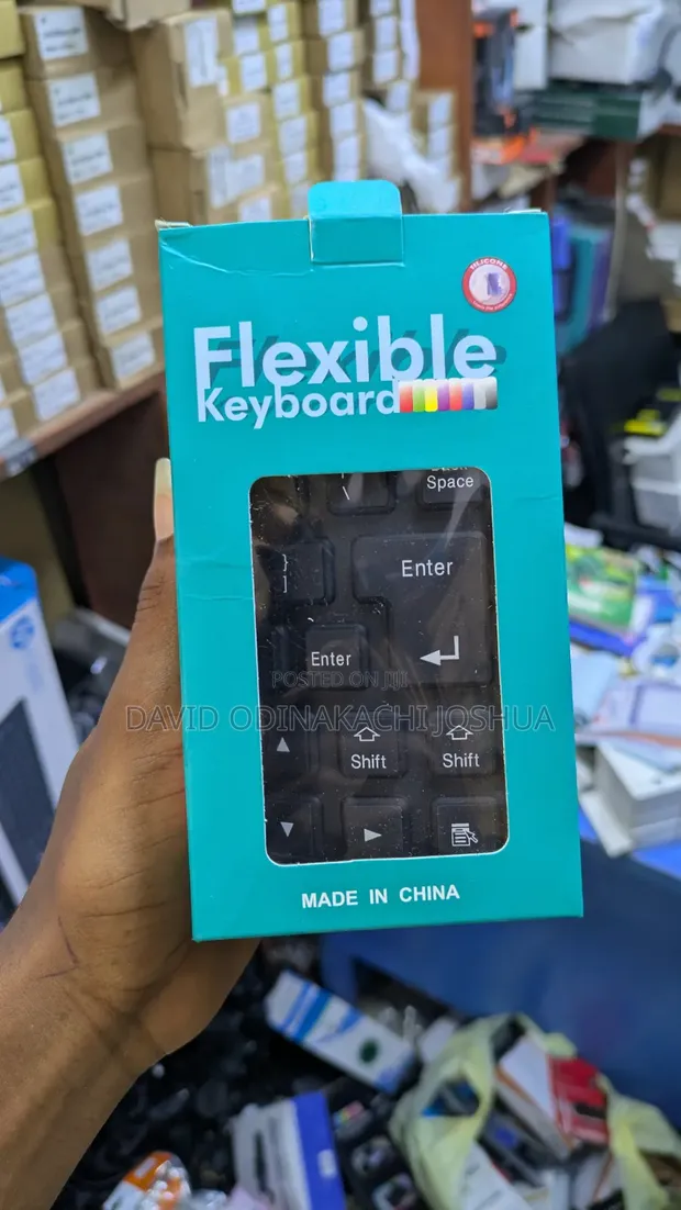 Portable Flexible USB Keyboard - 1