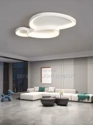 Sashin Fitilar Rufi na Zamani na LED Fari