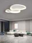 Sashin Fitilar Rufi na Zamani na LED Fari - 1