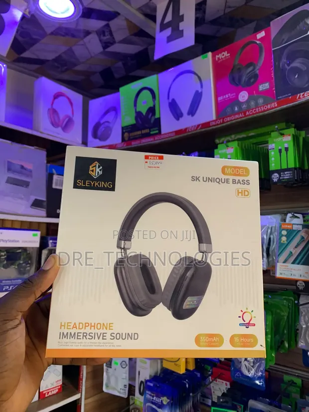 Sleyking Deep Bass Over-Ear Headset - 1