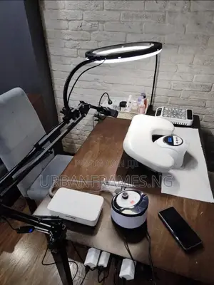 Modern Adjustable LED Desk Lamp with Heavy-Duty Arm