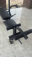 Fitness Master Adjustable Weight Bench & Dumbbells - 4