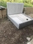 Neatly Used 6x6 Bed Frame - 2