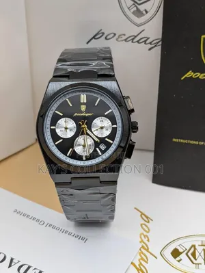 Poedagar Chronograph Wrist Watch