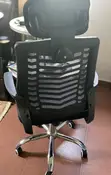 Used Office Chair - Black Mesh - 2