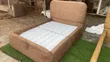 Sabbin Bed Frames masu Girman 4.5x6ft masu Padding - Rangwame - 1