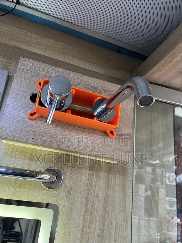 Master Concealed Basin Mixer Tap - Wall Mounted - 1