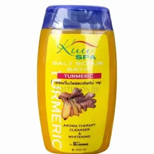 Kuu Spa Turmeric Salt Scrub 450ml - Scrub Jikin Da Yake Fari