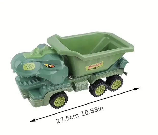 Remote Controlled Dinosaur Dump Truck Toy - 1