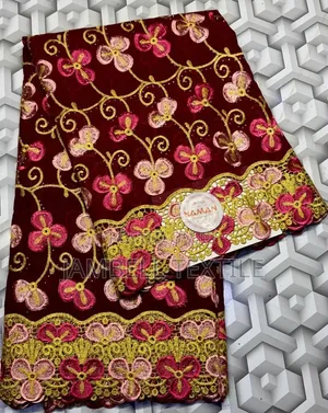 Original Applique Lace Fabric
