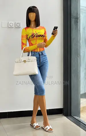 Mesh Crop Top - Women's Long Sleeve
