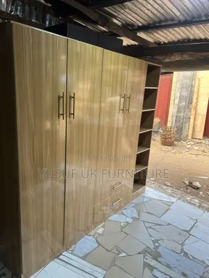 Home Interiors 4-Door Wardrobe with Shoe Rack