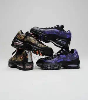 Nike Air Max 95 QS Safety Orange Camo / Wild Grape