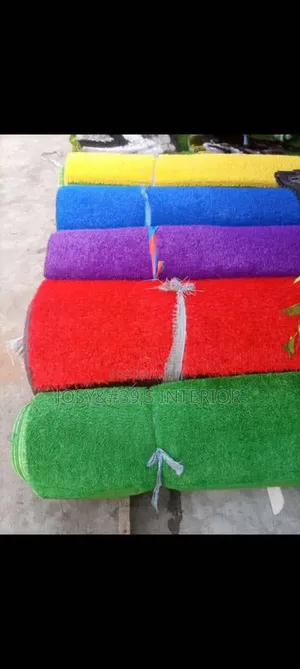 Brand New Outdoor Grass Carpet with Dropping Flower