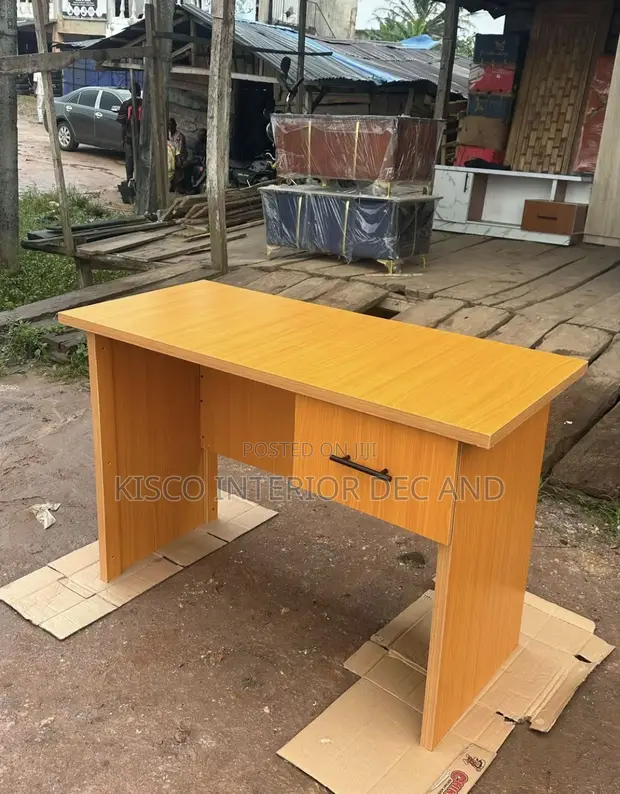 HDF Standard Rectangular Office Table - Brand New - 1