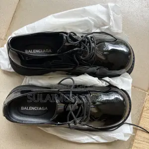 Sabon Balenciaga Classic Loafers - Baki Leather/Canvas