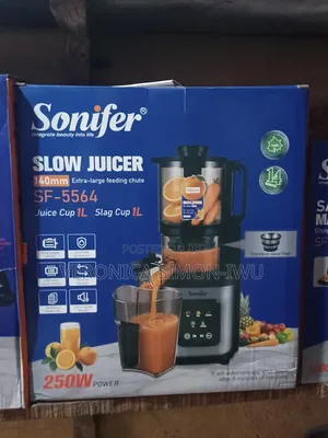 Sonifer Slow Juicer Mai Touch Screen (Sabon Sammako)