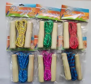 12pcs Na Asali Na Igiyar Tsalle Ta Katako