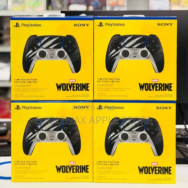 Sabon Wolverine PS5 Controller na Marvel - 1