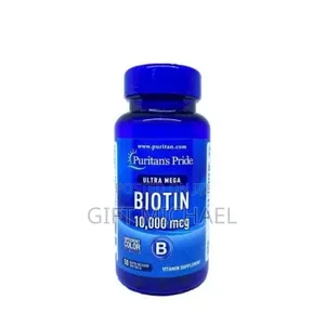 Puritan's Pride Biotin 10,000 MCG - 50 Softgels