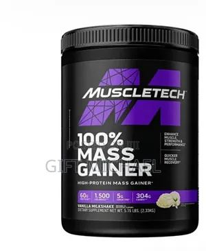 Muscletech 100% Mass Gainer Protein Powder - Vanilla Milkshake