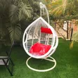 Rattan Egg Swing Chair - Matsayi na Tsakiya, Duk daga Ƙasashen Waje - 1